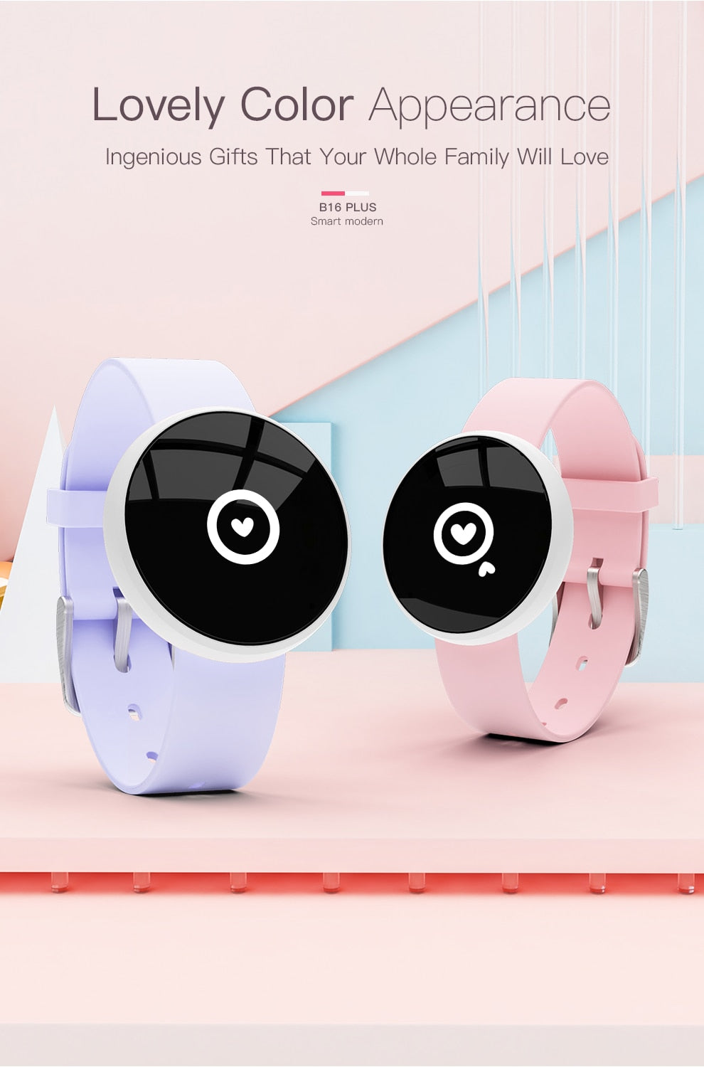 Black Technology Smart Bracelet – Fitness Tracker, Heart Rate Monitor, Sleek Design | Best Smart Band in UAE