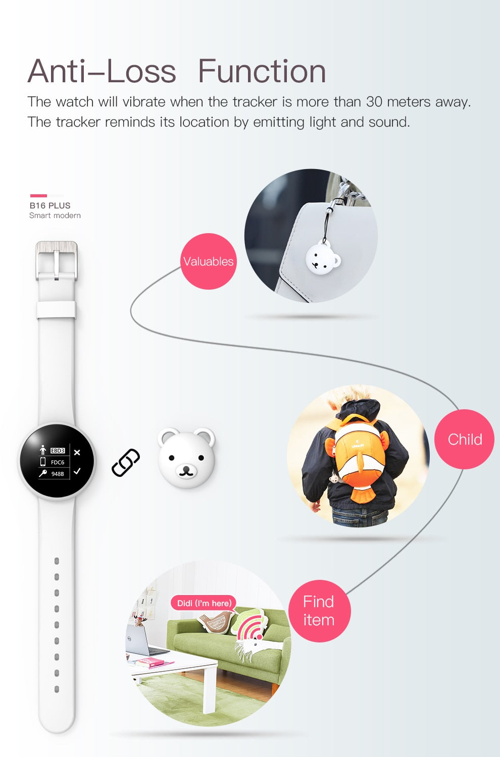 Black Technology Smart Bracelet – Fitness Tracker, Heart Rate Monitor, Sleek Design | Best Smart Band in UAE