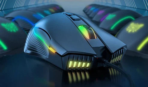 RGB Gaming Mouse – 7-Speed DPI Adjustable, Ergonomic Design, Customizable LED Lights | For Gamers in UAE