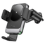 Hoco HW13 Wireless Air Outlet Car Phone Holder – Auto-Clamping Air Vent Mount with 15W Fast Charging – For iPhone & Android – UAE & KSA Edition