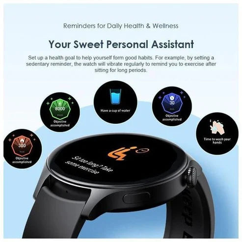 Oraimo OSW-42 Smart Watch (Original) © – Fitness Tracker, Heart Rate Monitor, Call & Message Alerts | UAE & KSA