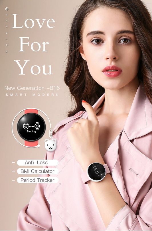 Black Technology Smart Bracelet – Fitness Tracker, Heart Rate Monitor, Sleek Design | Best Smart Band in UAE